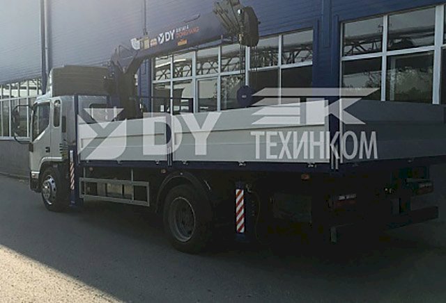Фото №3: Бортовой JAC N-120 с КМУ DongYang SS1414