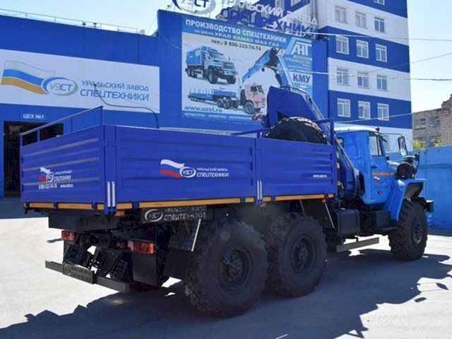 Фото №6: Бортовой Урал 5557-1112-72Е5 с КМУ АНТ 12-2 (38)