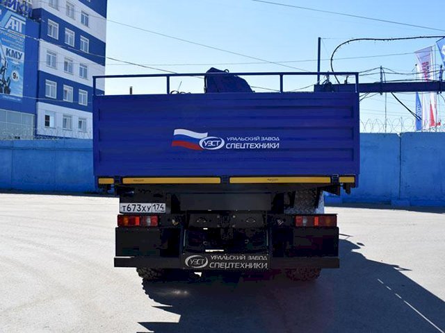 Фото №4: Бортовой Урал 5557-1112-72Е5 с КМУ АНТ 12-2 (38)