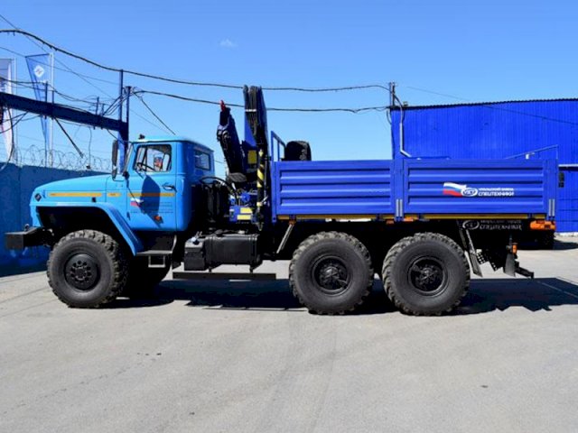 Фото №2: Бортовой Урал 5557-1112-72Е5 с КМУ АНТ 12-2 (38)