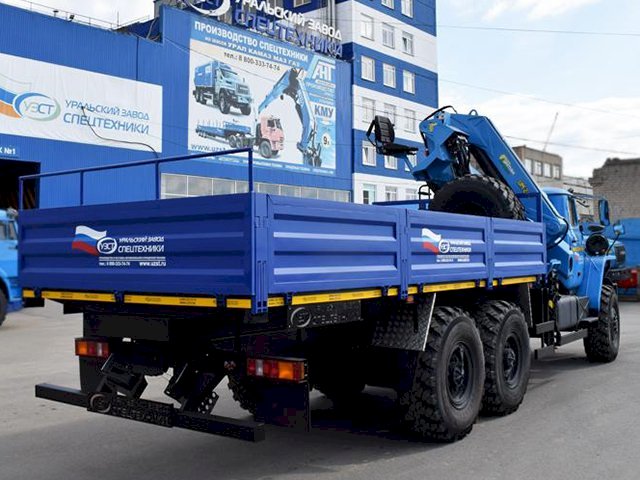 Фото №5: Бортовой Урал 4320-1916-72Е5 с КМУ Инман ИМ-240 (32)