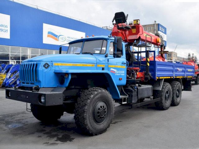 Фото №2: Бортовой Урал 4320-1912-60Е5 с КМУ Инман ИТ-200