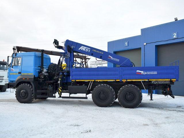 Фото №3: Бортовой Урал 4320-4972-80Е5 с КМУ АНТ 27-1 (35)