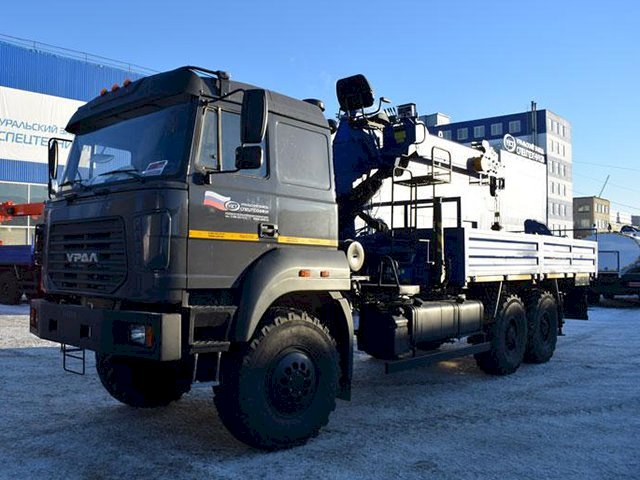 Фото №2: Бортовой Урал 4320-4972-80Е5 с КМУ АНТ 15-5ТЛ (36)