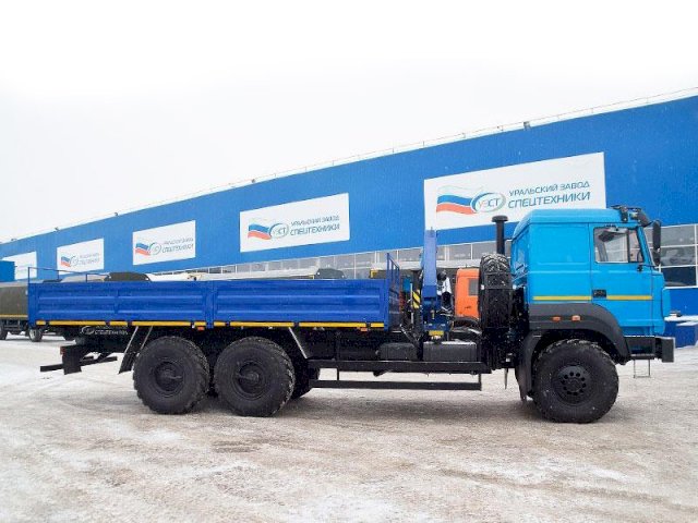 Фото №8: Бортовой Урал 4320-4972-80Е5 с КМУ АНТ 7.5-2