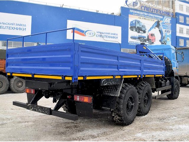 Фото №7: Бортовой Урал 4320-4972-80Е5 с КМУ АНТ 7.5-2