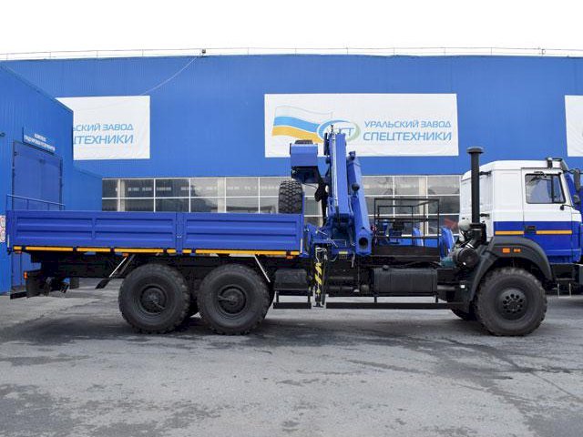 Фото №12: Бортовой Урал 4320-4952-80Е5 с КМУ АНТ 22-2 (40)