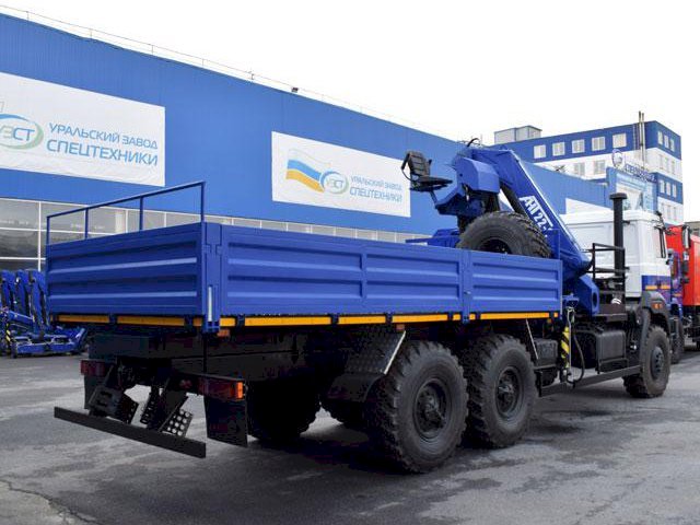 Фото №11: Бортовой Урал 4320-4952-80Е5 с КМУ АНТ 22-2 (40)