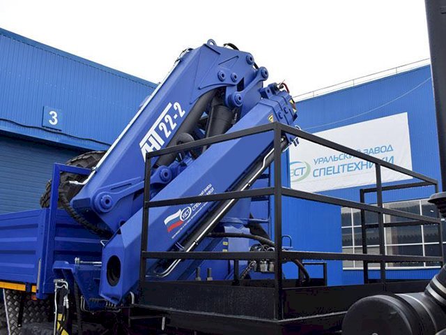 Фото №5: Бортовой Урал 4320-4952-80Е5 с КМУ АНТ 22-2 (40)