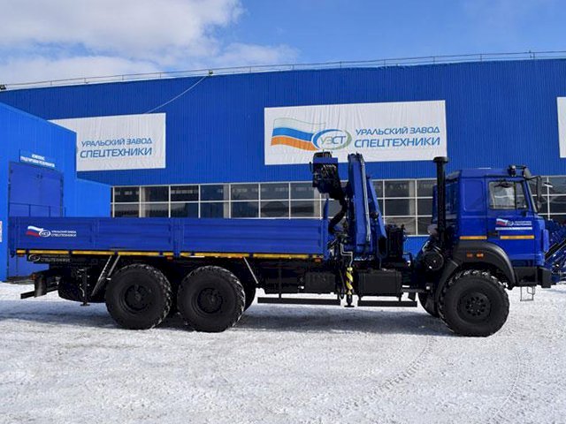 Фото №7: Бортовой Урал 4320-4951-80Е5 с КМУ АНТ 12-2 (14)