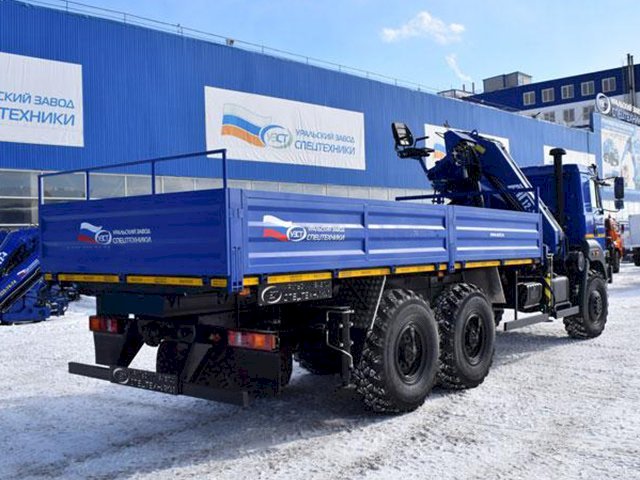 Фото №6: Бортовой Урал 4320-4951-80Е5 с КМУ АНТ 12-2 (14)