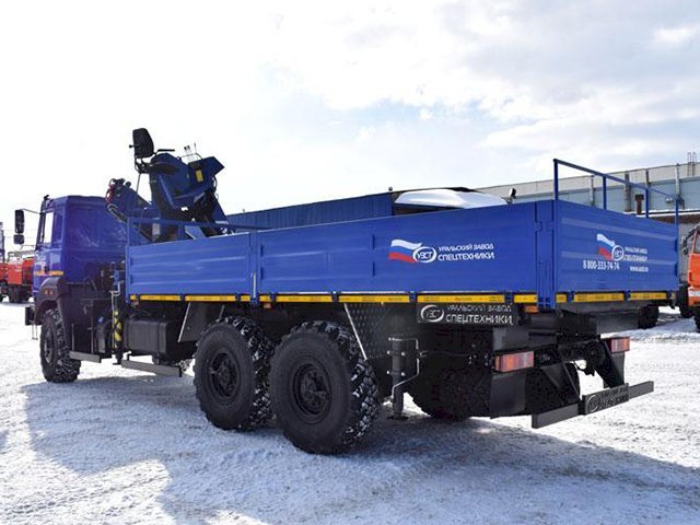 Фото №4: Бортовой Урал 4320-4951-80Е5 с КМУ АНТ 12-2 (14)