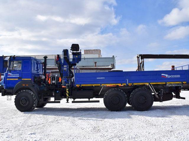 Фото №3: Бортовой Урал 4320-4951-80Е5 с КМУ АНТ 12-2 (14)