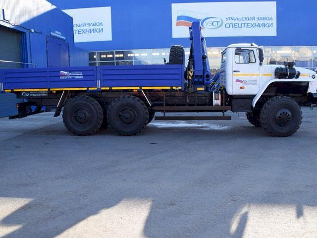 Фото №13: Бортовой Урал 4320-1934-72Е5 с КМУ АНТ 8.5-2