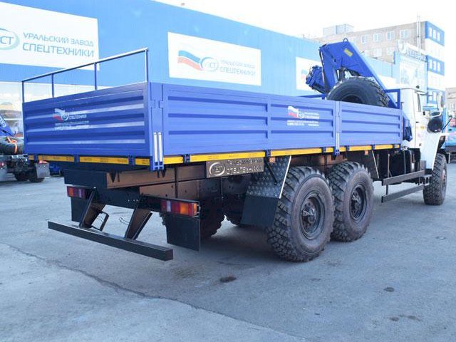 Фото №10: Бортовой Урал 4320-1934-72Е5 с КМУ АНТ 8.5-2