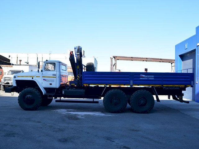 Фото №7: Бортовой Урал 4320-1934-72Е5 с КМУ АНТ 8.5-2