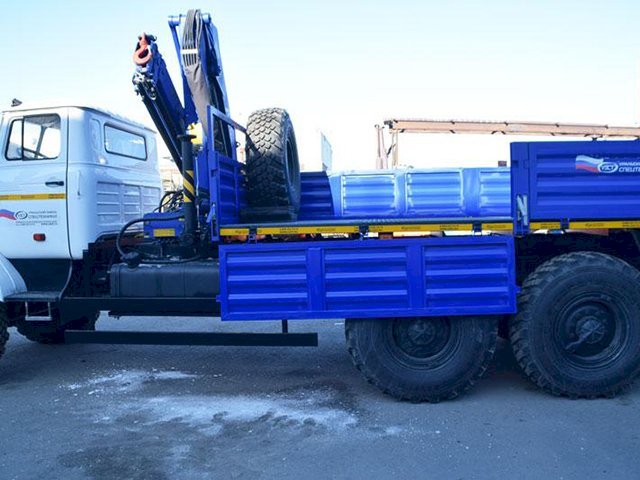 Фото №5: Бортовой Урал 4320-1934-72Е5 с КМУ АНТ 8.5-2