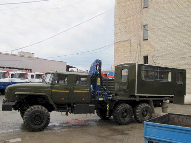 Фото №7: Бортовой Урал 4320-1912-72Е5 с КМУ АНТ 12-2