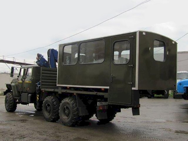 Фото №5: Бортовой Урал 4320-1912-72Е5 с КМУ АНТ 12-2