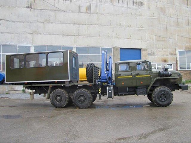 Фото №3: Бортовой Урал 4320-1912-72Е5 с КМУ АНТ 12-2