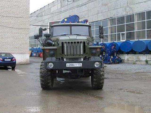 Фото №2: Бортовой Урал 4320-1912-72Е5 с КМУ АНТ 12-2