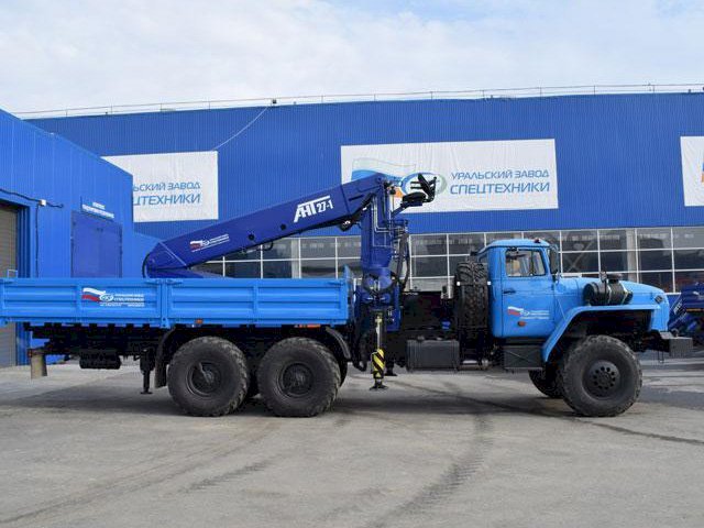 Фото №7: Бортовой Урал 4320-1912-60Е5 с КМУ АНТ 27-1