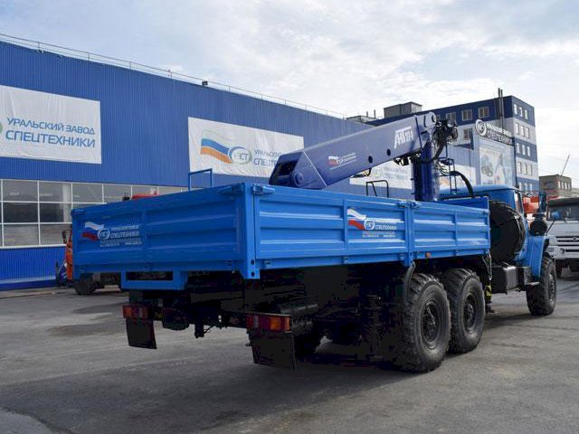 Фото №6: Бортовой Урал 4320-1912-60Е5 с КМУ АНТ 27-1