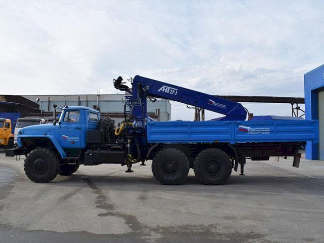 Фото №3: Бортовой Урал 4320-1912-60Е5 с КМУ АНТ 27-1