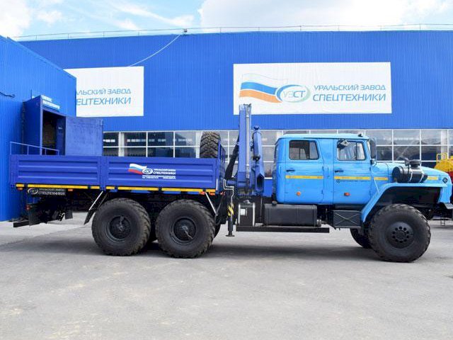 Фото №8: Бортовой Урал 4320-1912-60Е5 с КМУ АНТ 12-2 (30)