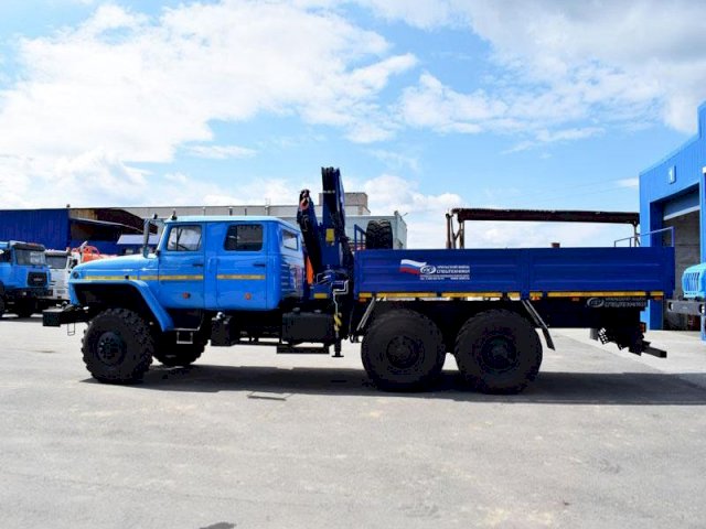 Фото №5: Бортовой Урал 4320-1912-60Е5 с КМУ АНТ 12-2 (30)