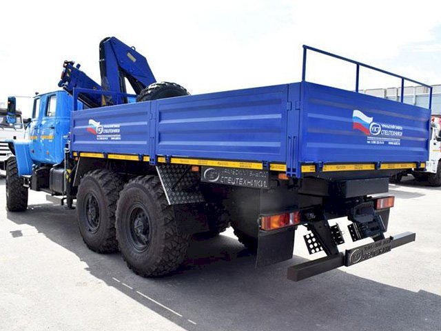 Фото №4: Бортовой Урал 4320-1912-60Е5 с КМУ АНТ 12-2 (30)