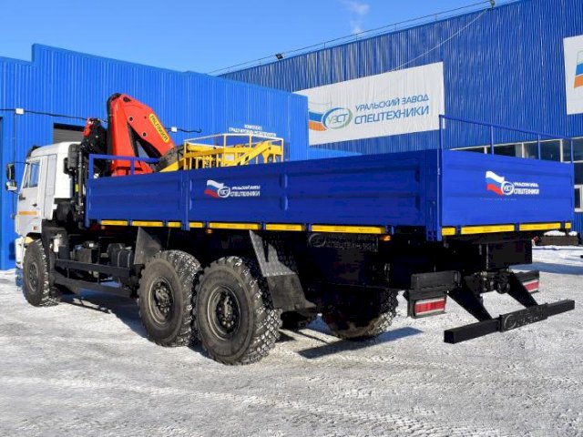Фото №8: Бортовой КАМАЗ-43118-3999-48 с КМУ Palfinger PK 18500 (41)