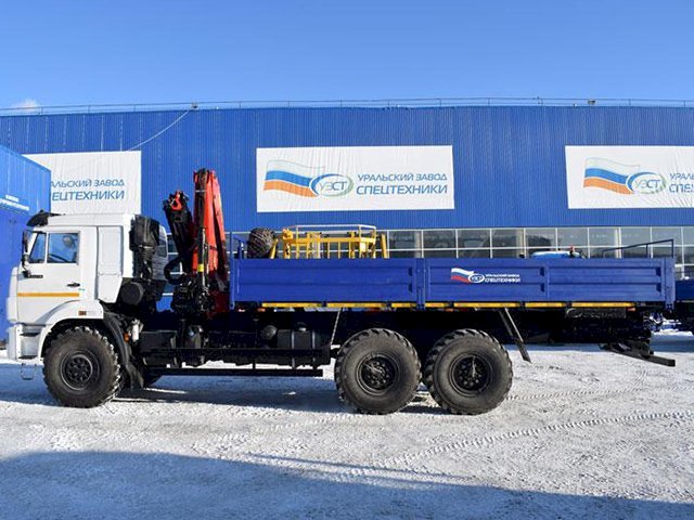 Фото №6: Бортовой КАМАЗ-43118-3999-48 с КМУ Palfinger PK 18500 (41)