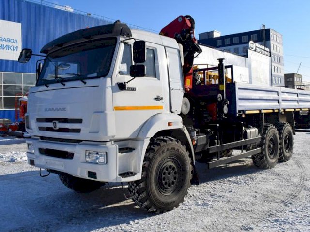 Фото №5: Бортовой КАМАЗ-43118-3999-48 с КМУ Palfinger PK 18500 (41)