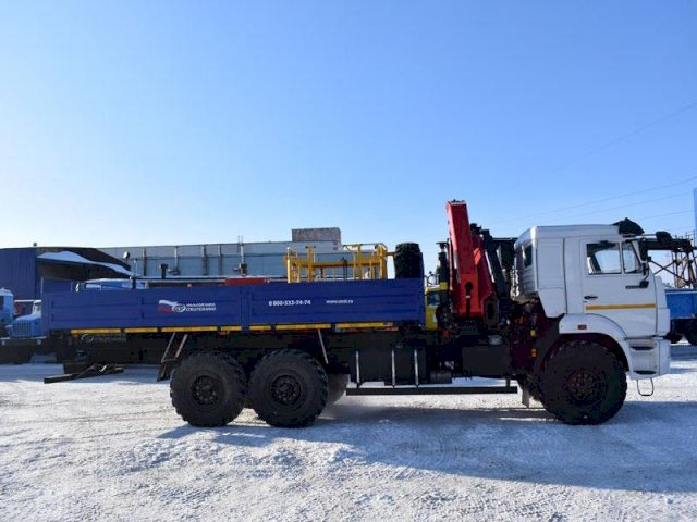 Фото №3: Бортовой КАМАЗ-43118-3999-48 с КМУ Palfinger PK 18500 (41)