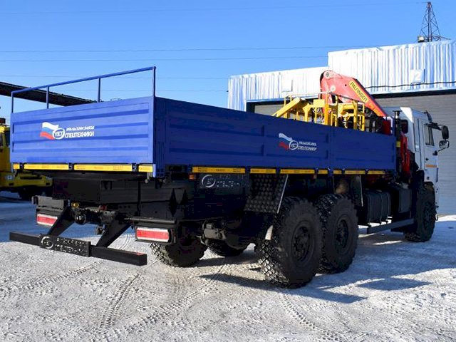 Фото №2: Бортовой КАМАЗ-43118-3999-48 с КМУ Palfinger PK 18500 (41)
