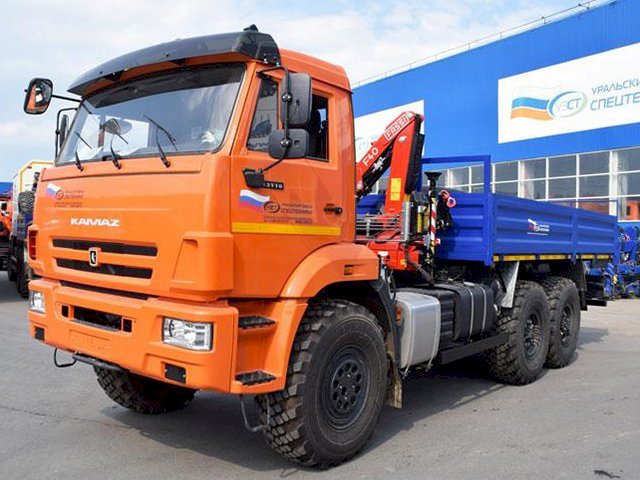 Фото №7: Бортовой КАМАЗ-43118-3027-50 с КМУ Fassi F40B.0.22 (32)