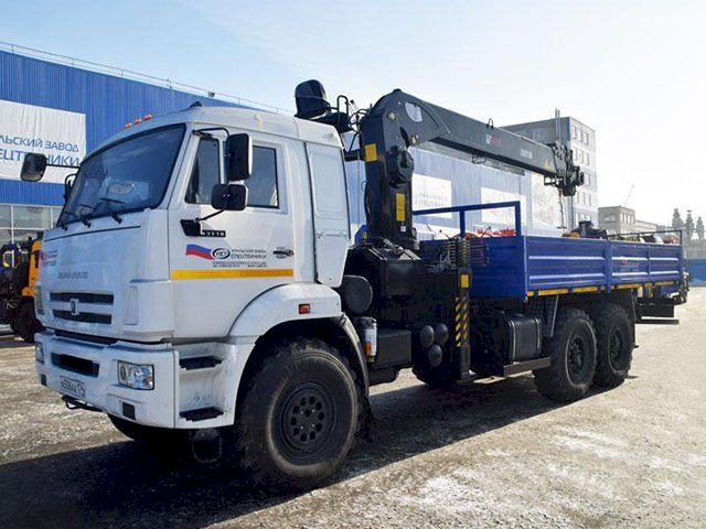 Фото №8: Бортовой КАМАЗ-43118-3027-50 с КМУ HIAB 160T