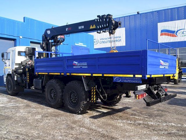 Фото №7: Бортовой КАМАЗ-43118-3027-50 с КМУ HIAB 160T