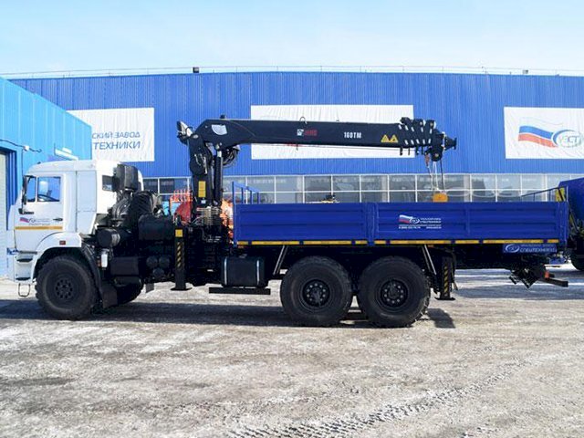 Фото №6: Бортовой КАМАЗ-43118-3027-50 с КМУ HIAB 160T
