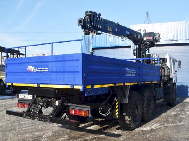 Фото №5: Бортовой КАМАЗ-43118-3027-50 с КМУ HIAB 160T