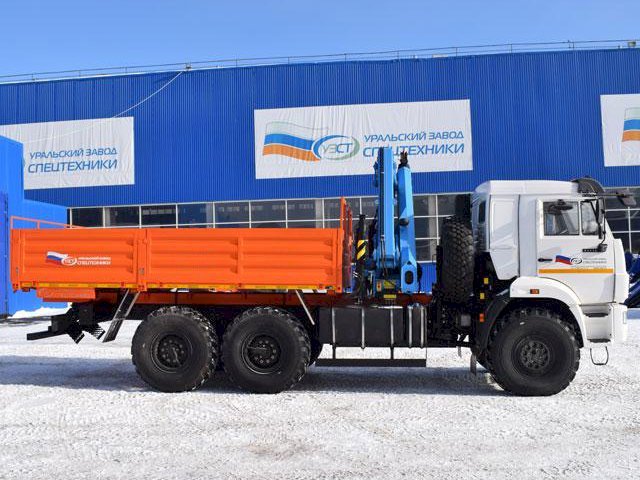 Фото №7: Бортовой КАМАЗ-43118-3027-50 с КМУ Инман ИМ-180