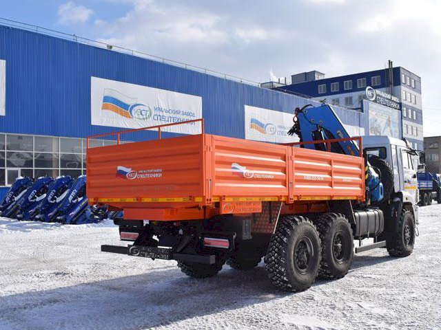 Фото №6: Бортовой КАМАЗ-43118-3027-50 с КМУ Инман ИМ-180