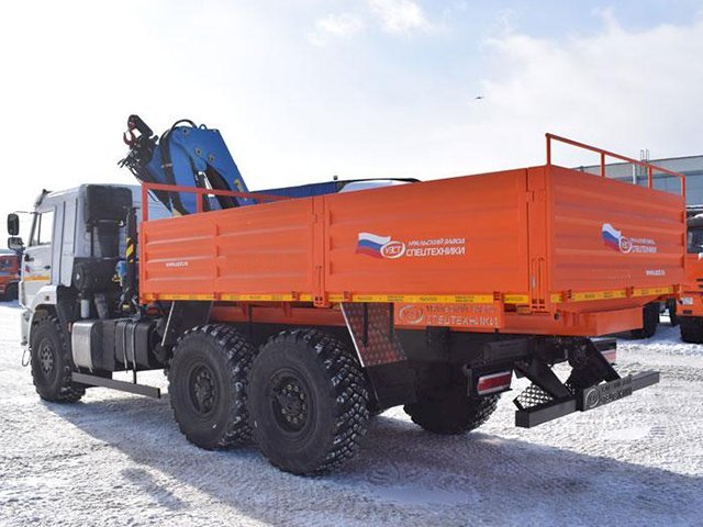 Фото №4: Бортовой КАМАЗ-43118-3027-50 с КМУ Инман ИМ-180