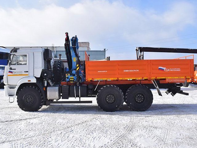 Фото №3: Бортовой КАМАЗ-43118-3027-50 с КМУ Инман ИМ-180