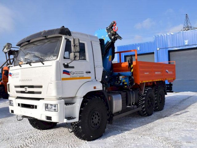 Фото №2: Бортовой КАМАЗ-43118-3027-50 с КМУ Инман ИМ-180