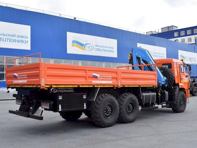 Фото №39: Бортовой КАМАЗ-43118-3027-50 с КМУ Инман IM-150N