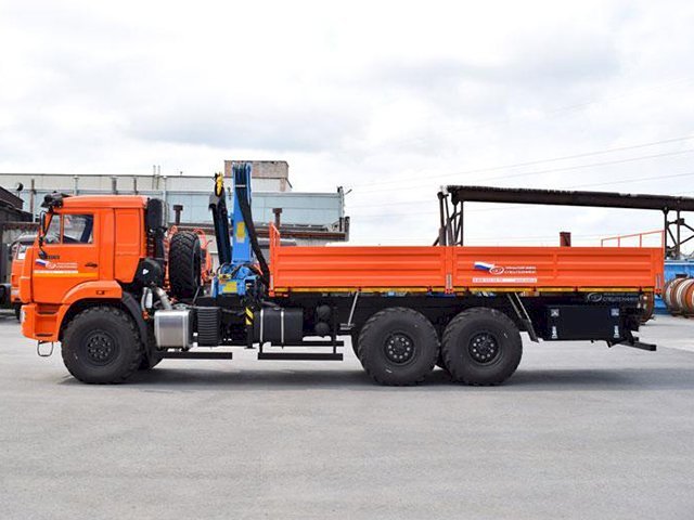 Фото №36: Бортовой КАМАЗ-43118-3027-50 с КМУ Инман IM-150N