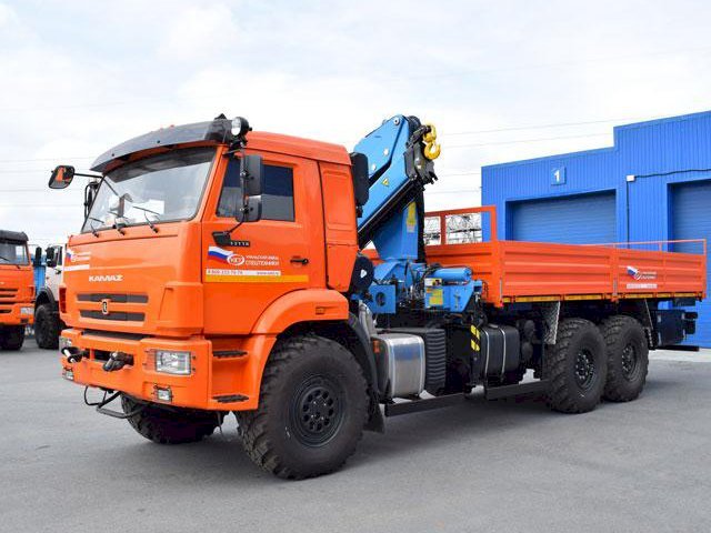 Фото №35: Бортовой КАМАЗ-43118-3027-50 с КМУ Инман IM-150N
