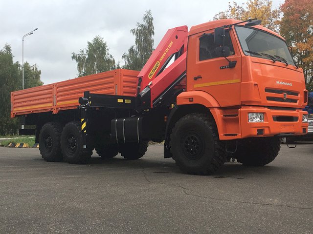Фото №20: Бортовой КАМАЗ-43118-3027-50 с КМУ Инман IM-150N